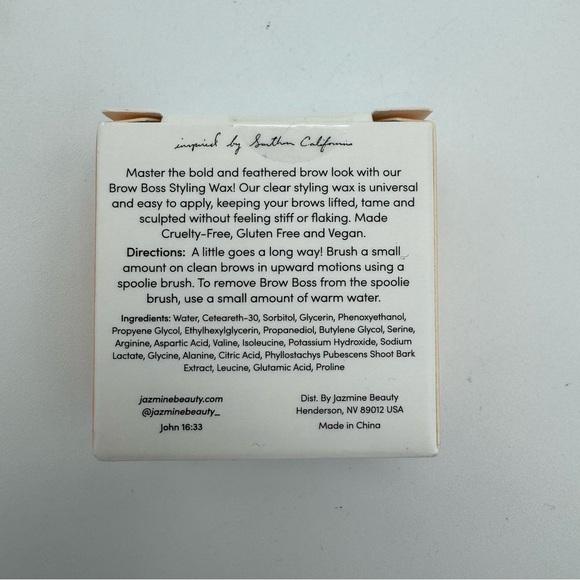 Jazmine Beauty Brow Boss Styling Wax - Picture 2 of 5